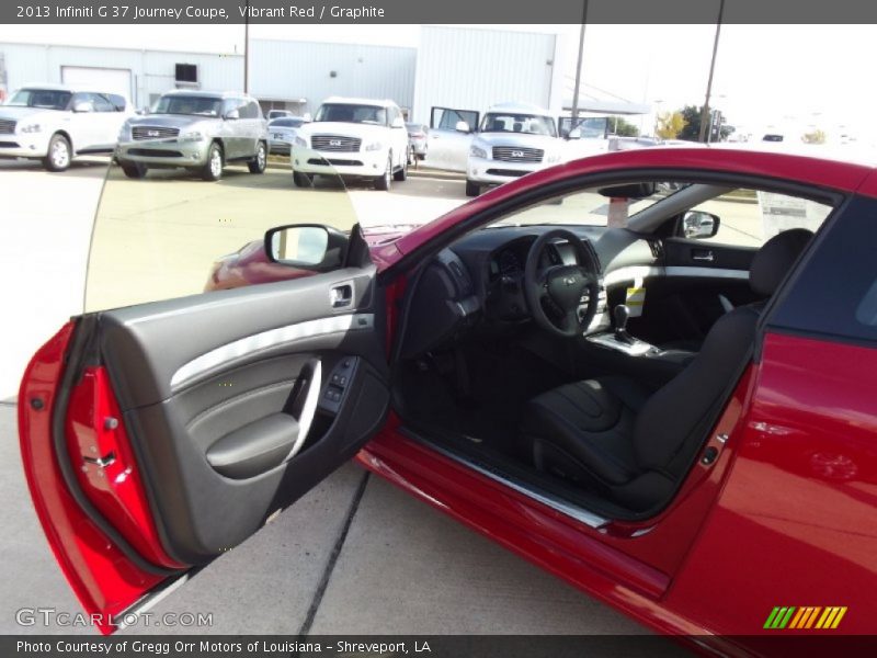 Vibrant Red / Graphite 2013 Infiniti G 37 Journey Coupe