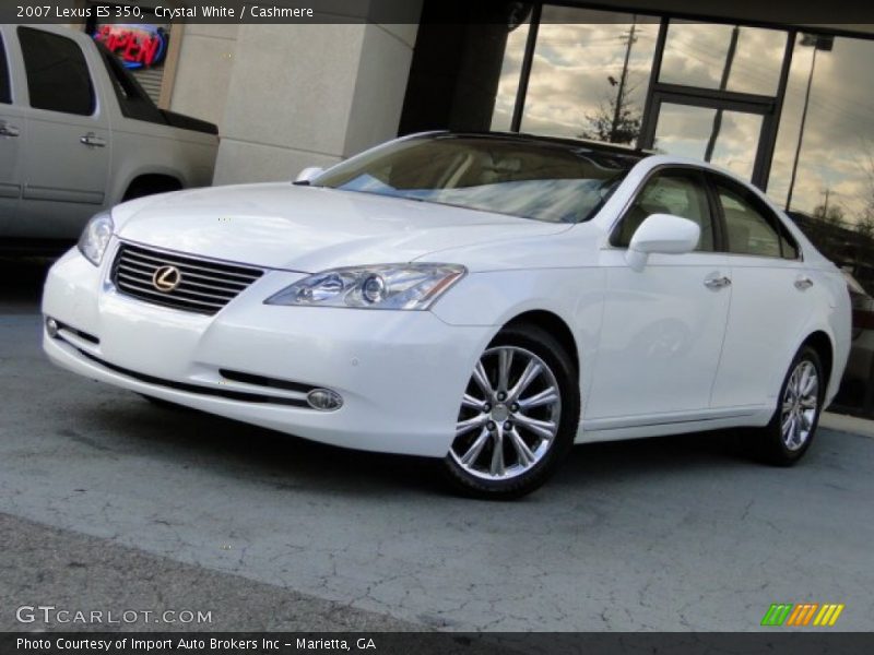 Crystal White / Cashmere 2007 Lexus ES 350