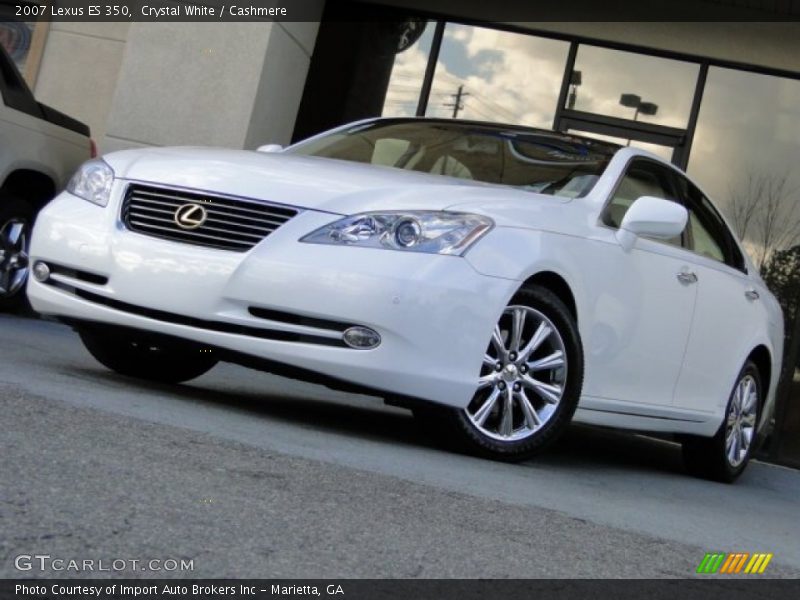 Crystal White / Cashmere 2007 Lexus ES 350