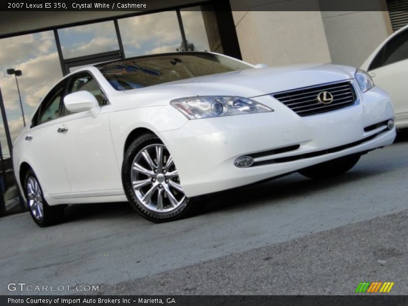 Crystal White / Cashmere 2007 Lexus ES 350