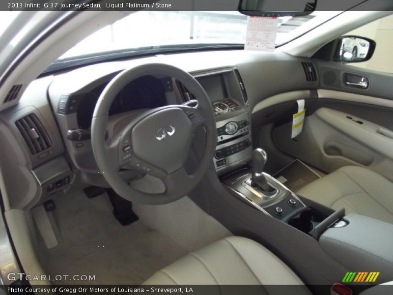 Liquid Platinum / Stone 2013 Infiniti G 37 Journey Sedan
