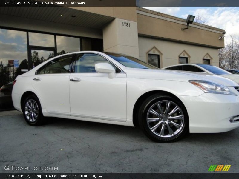 Crystal White / Cashmere 2007 Lexus ES 350