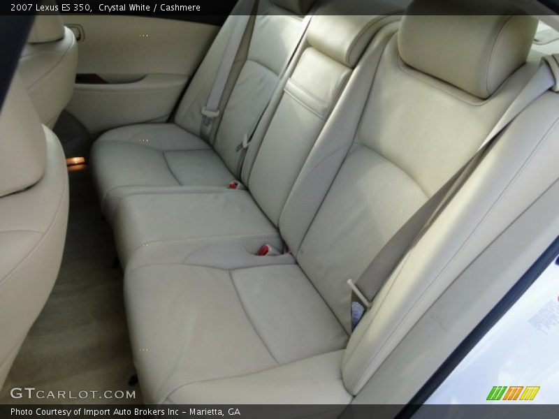 Crystal White / Cashmere 2007 Lexus ES 350