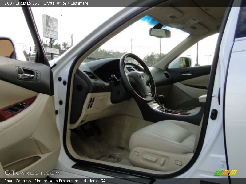 Crystal White / Cashmere 2007 Lexus ES 350
