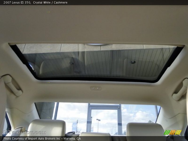 Crystal White / Cashmere 2007 Lexus ES 350