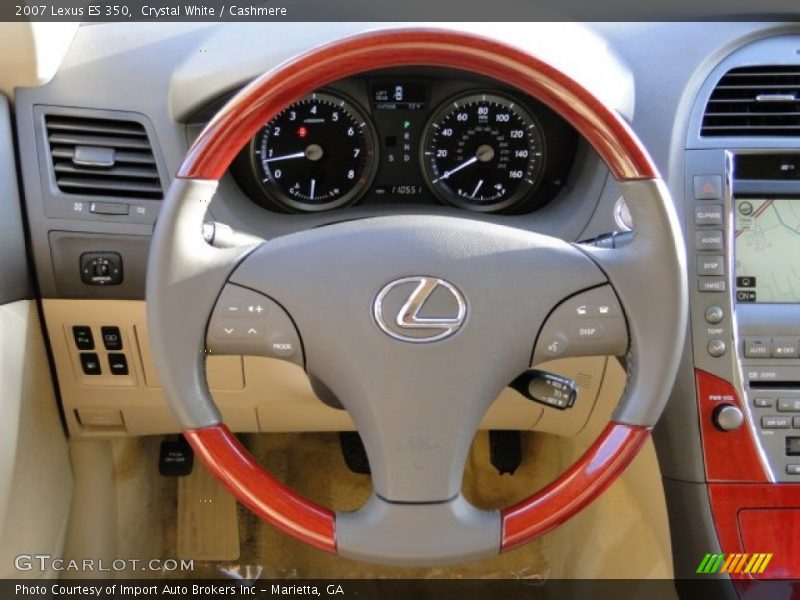 Crystal White / Cashmere 2007 Lexus ES 350