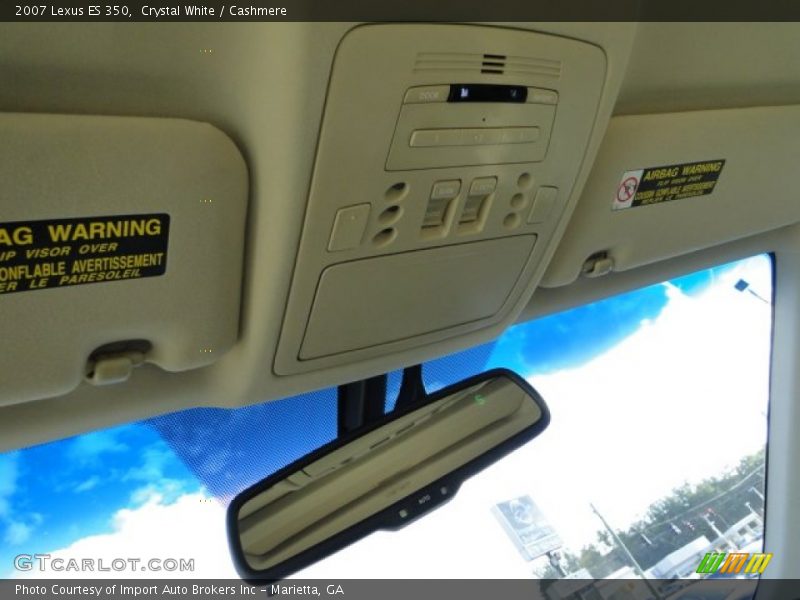Crystal White / Cashmere 2007 Lexus ES 350