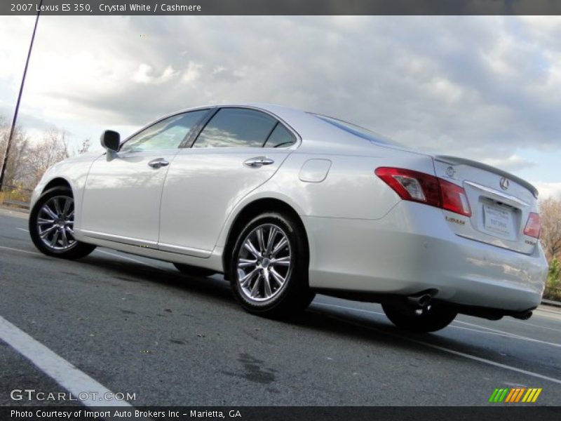 Crystal White / Cashmere 2007 Lexus ES 350