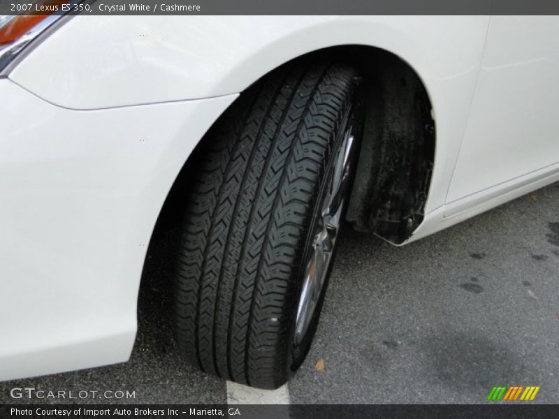 Crystal White / Cashmere 2007 Lexus ES 350