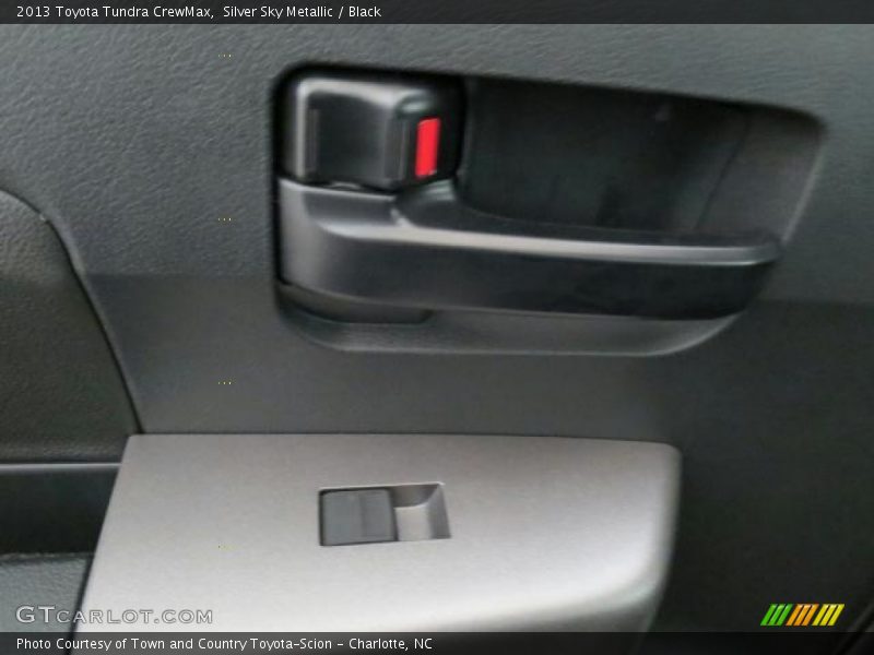 Silver Sky Metallic / Black 2013 Toyota Tundra CrewMax