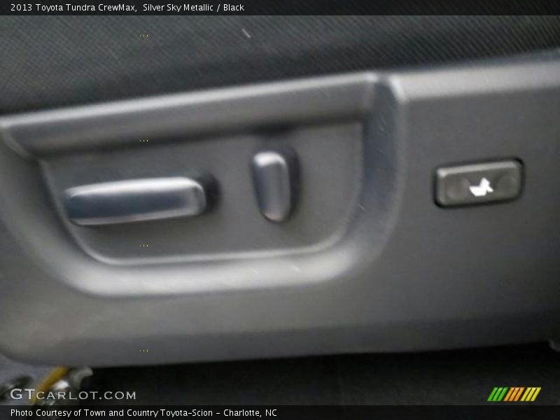 Silver Sky Metallic / Black 2013 Toyota Tundra CrewMax
