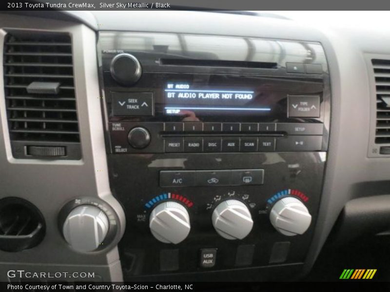 Silver Sky Metallic / Black 2013 Toyota Tundra CrewMax