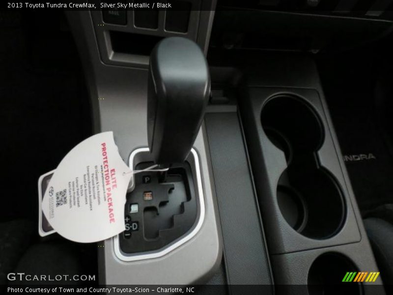 Silver Sky Metallic / Black 2013 Toyota Tundra CrewMax