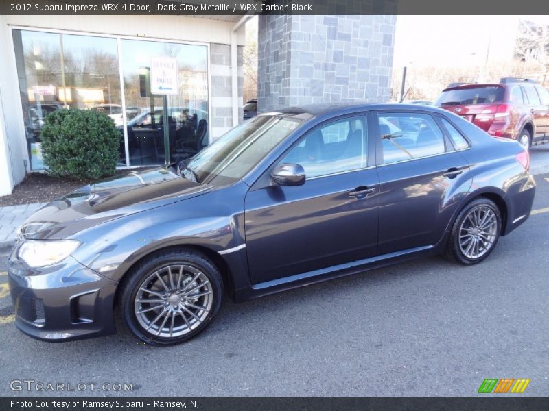 Dark Gray Metallic / WRX Carbon Black 2012 Subaru Impreza WRX 4 Door