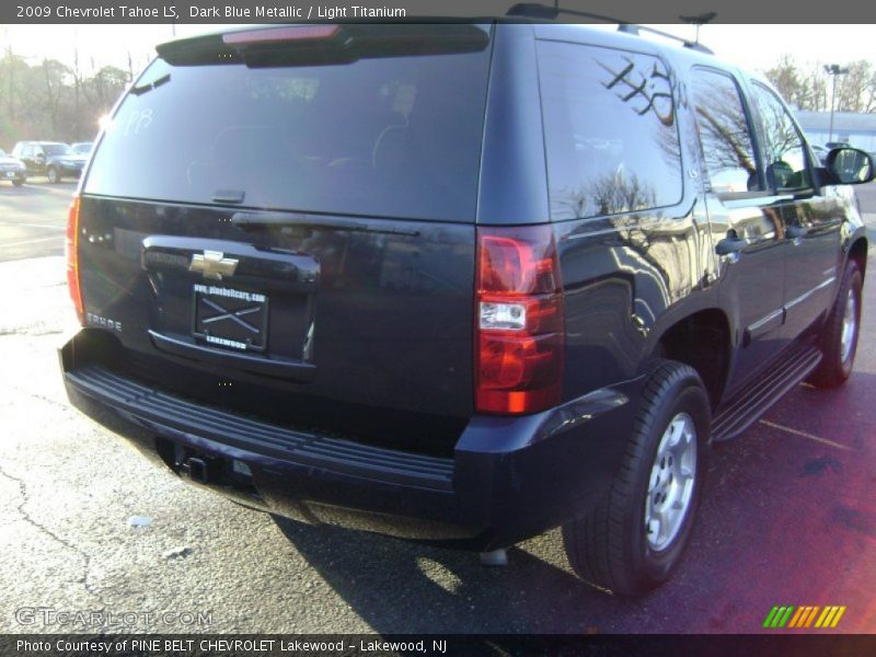 Dark Blue Metallic / Light Titanium 2009 Chevrolet Tahoe LS