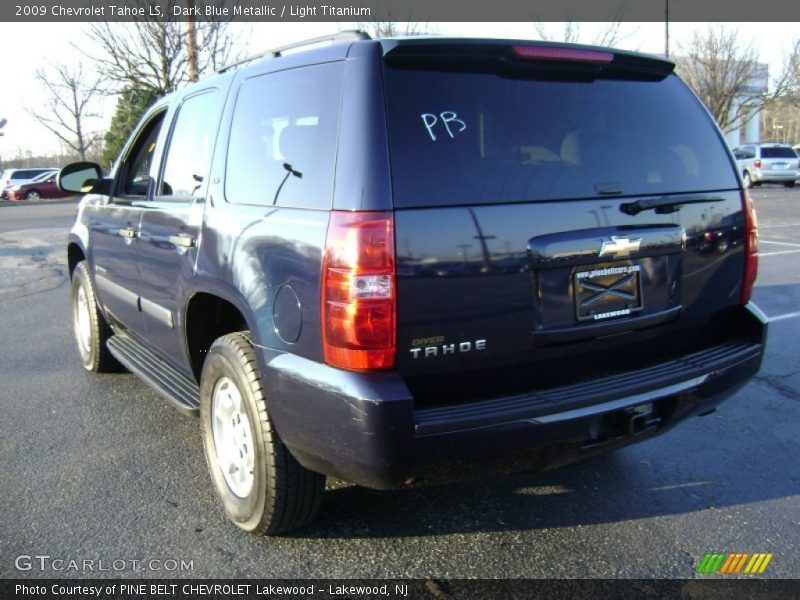 Dark Blue Metallic / Light Titanium 2009 Chevrolet Tahoe LS