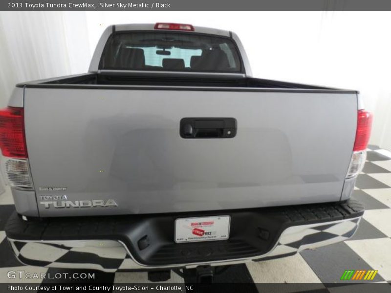 Silver Sky Metallic / Black 2013 Toyota Tundra CrewMax
