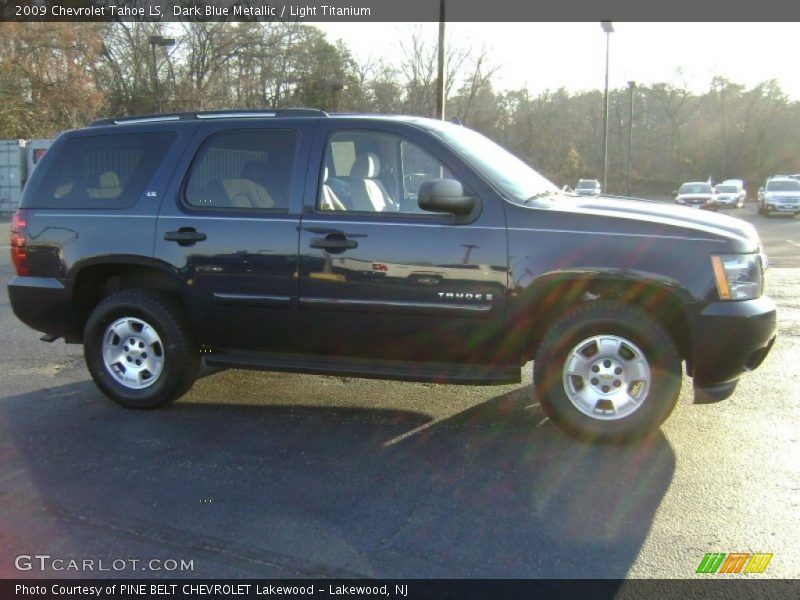 Dark Blue Metallic / Light Titanium 2009 Chevrolet Tahoe LS