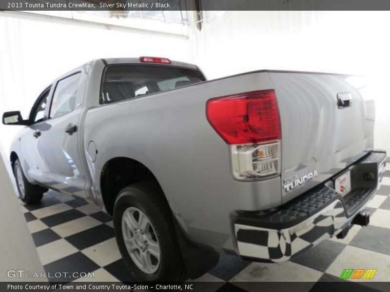 Silver Sky Metallic / Black 2013 Toyota Tundra CrewMax