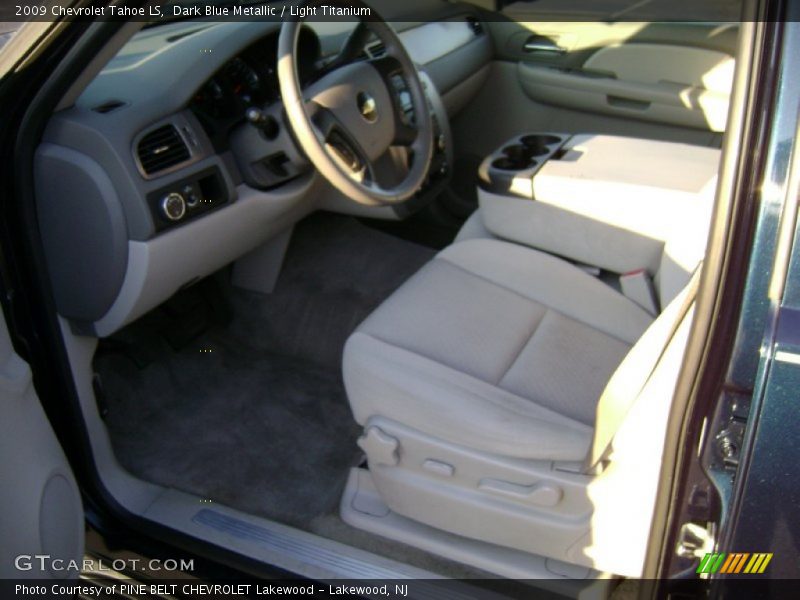 Dark Blue Metallic / Light Titanium 2009 Chevrolet Tahoe LS