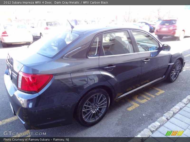 Dark Gray Metallic / WRX Carbon Black 2012 Subaru Impreza WRX 4 Door