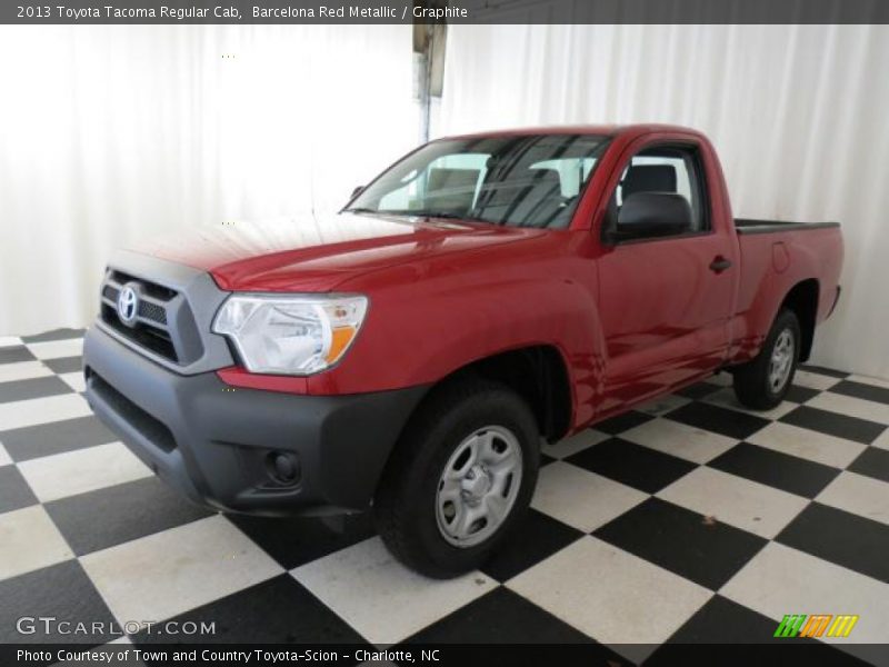 Barcelona Red Metallic / Graphite 2013 Toyota Tacoma Regular Cab