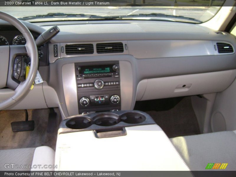 Dark Blue Metallic / Light Titanium 2009 Chevrolet Tahoe LS