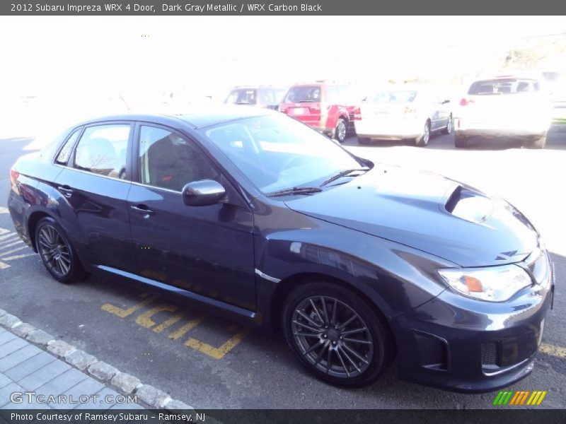 Dark Gray Metallic / WRX Carbon Black 2012 Subaru Impreza WRX 4 Door