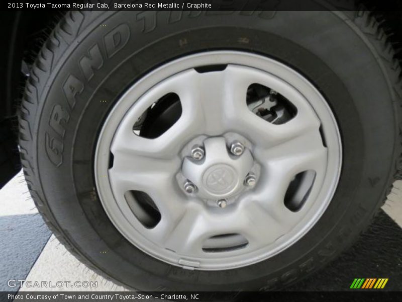 Barcelona Red Metallic / Graphite 2013 Toyota Tacoma Regular Cab