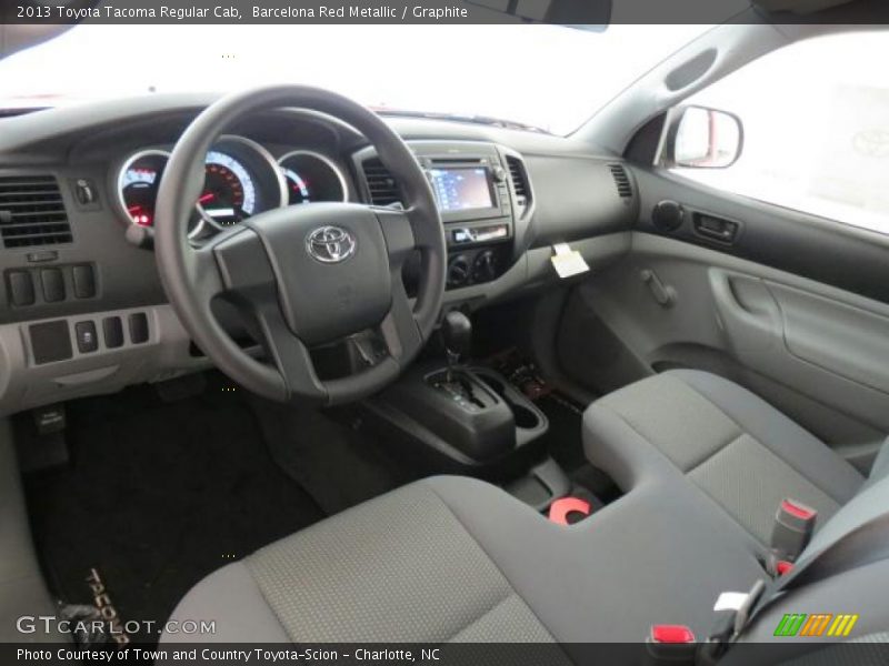 Barcelona Red Metallic / Graphite 2013 Toyota Tacoma Regular Cab