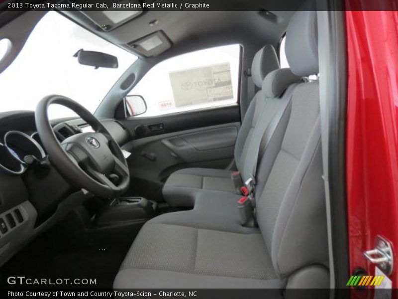 Barcelona Red Metallic / Graphite 2013 Toyota Tacoma Regular Cab