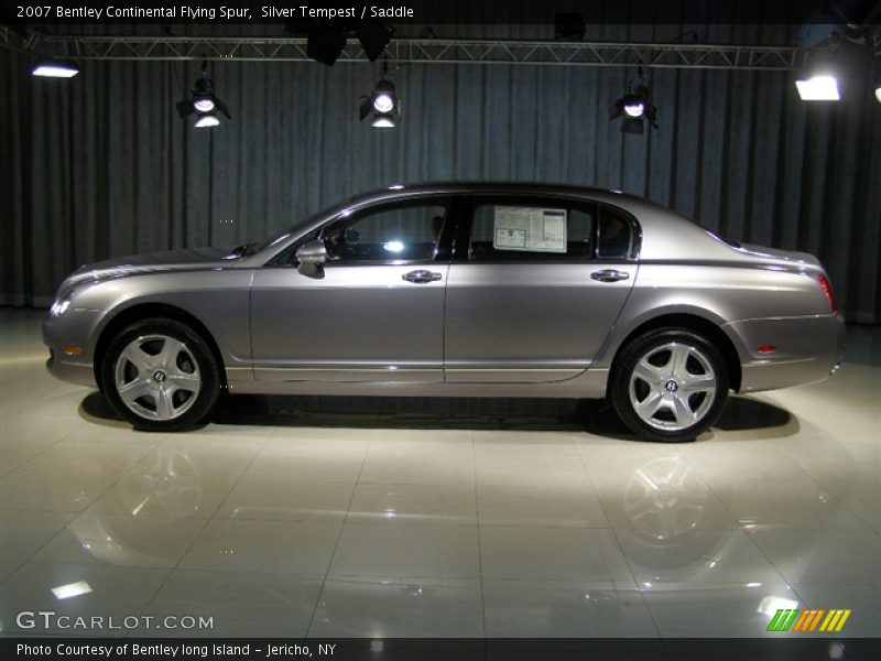 Silver Tempest / Saddle 2007 Bentley Continental Flying Spur