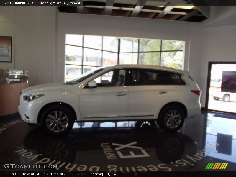 Moonlight White / Wheat 2013 Infiniti JX 35