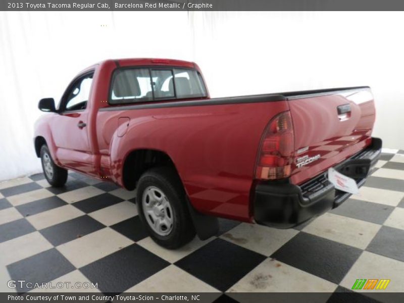 Barcelona Red Metallic / Graphite 2013 Toyota Tacoma Regular Cab