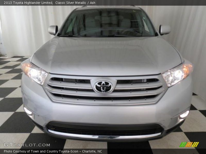 Classic Silver Metallic / Ash 2013 Toyota Highlander Limited