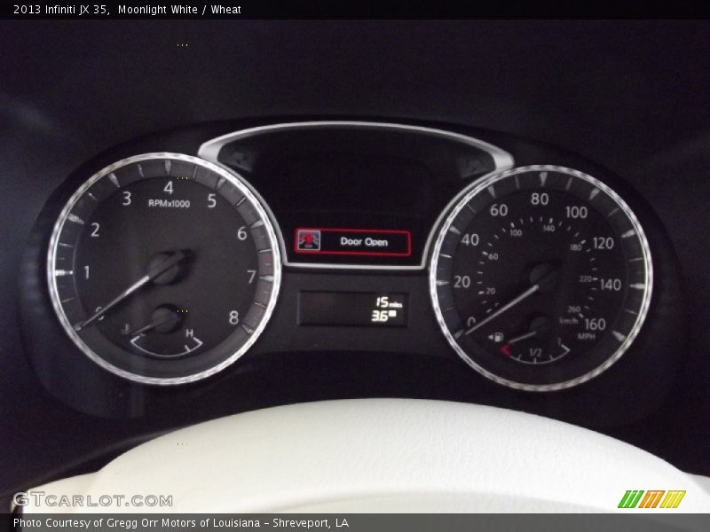 Moonlight White / Wheat 2013 Infiniti JX 35