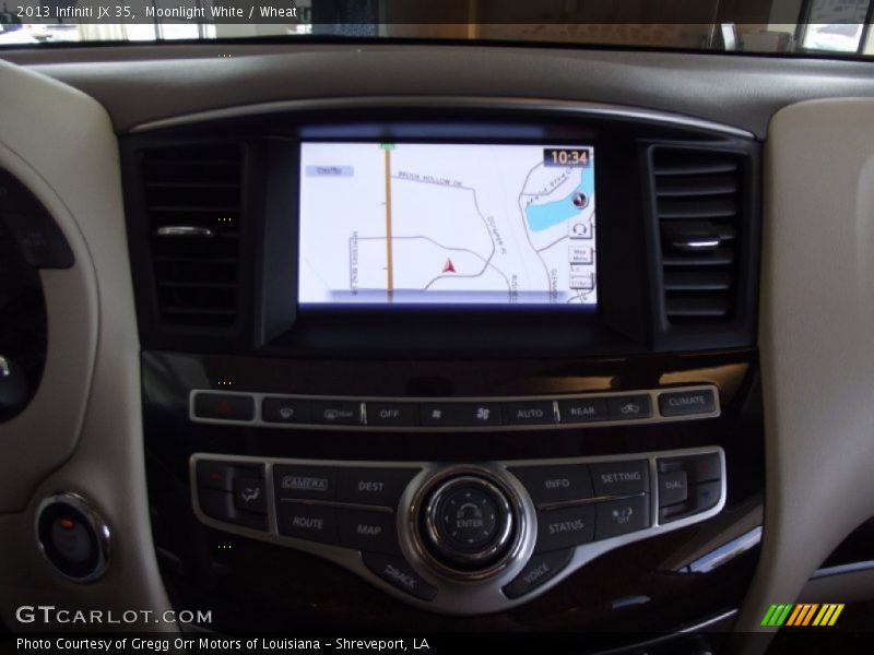 Moonlight White / Wheat 2013 Infiniti JX 35