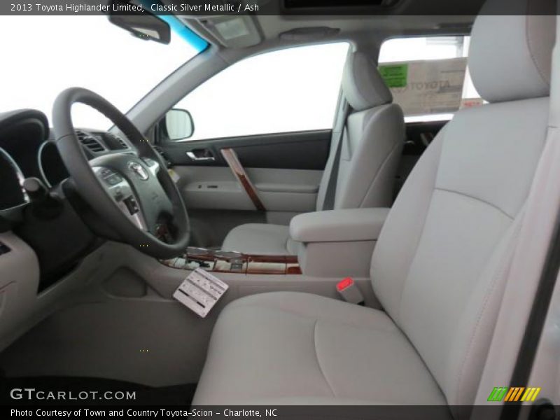 Classic Silver Metallic / Ash 2013 Toyota Highlander Limited