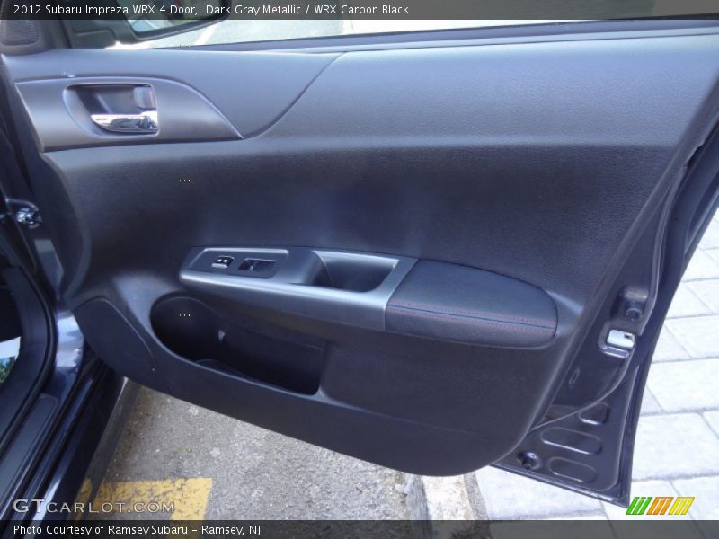 Door Panel of 2012 Impreza WRX 4 Door