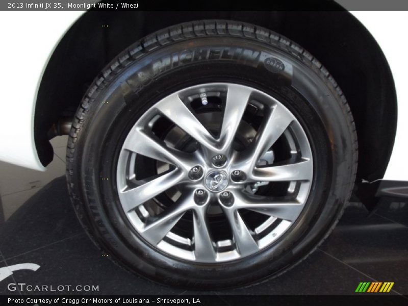 Moonlight White / Wheat 2013 Infiniti JX 35