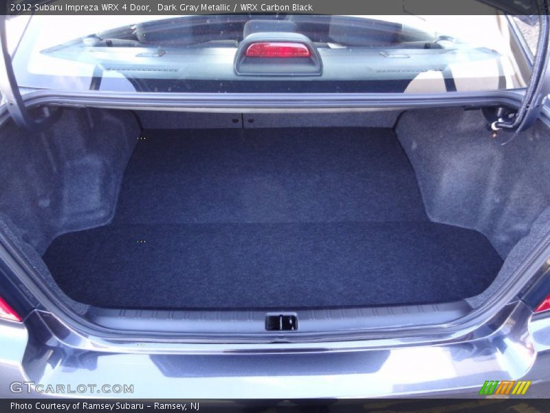 2012 Impreza WRX 4 Door Trunk