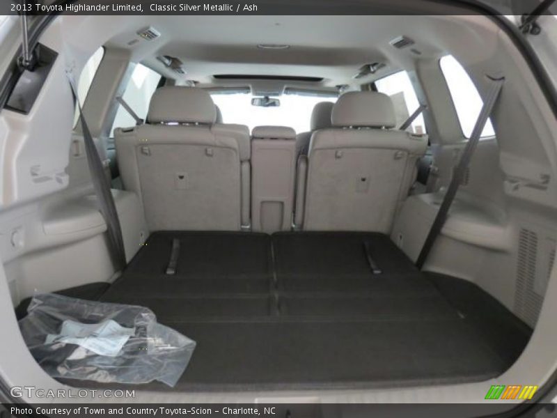 Classic Silver Metallic / Ash 2013 Toyota Highlander Limited