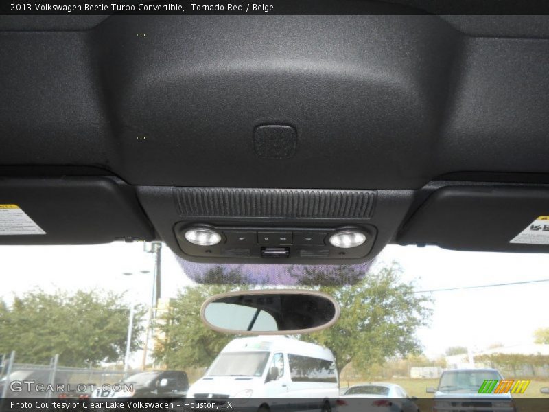 Tornado Red / Beige 2013 Volkswagen Beetle Turbo Convertible