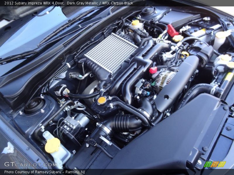  2012 Impreza WRX 4 Door Engine - 2.5 Liter Turbocharged DOHC 16-Valve AVCS Flat 4 Cylinder