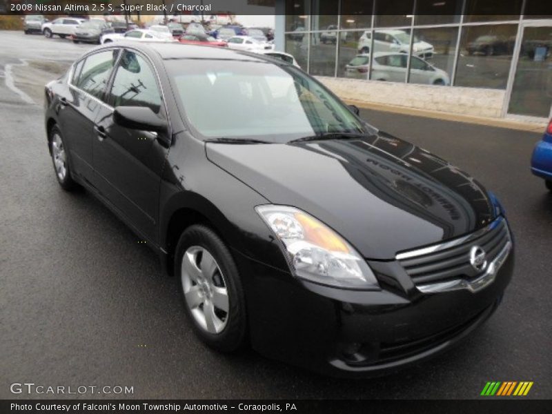 Super Black / Charcoal 2008 Nissan Altima 2.5 S