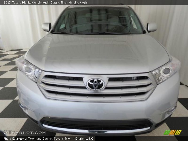 Classic Silver Metallic / Ash 2013 Toyota Highlander Limited