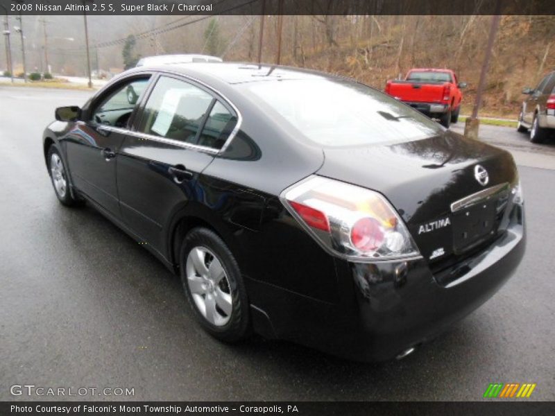Super Black / Charcoal 2008 Nissan Altima 2.5 S