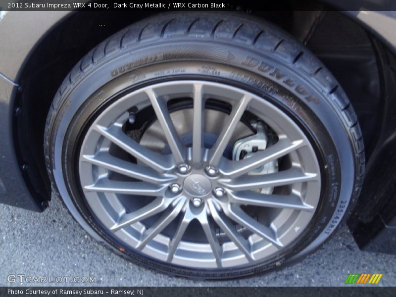  2012 Impreza WRX 4 Door Wheel