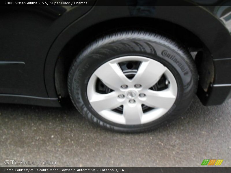 Super Black / Charcoal 2008 Nissan Altima 2.5 S