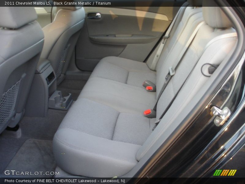 Black Granite Metallic / Titanium 2011 Chevrolet Malibu LS